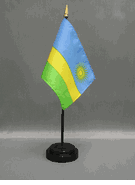 Rwanda Miniature Flag