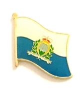 San Marino Flag Lapel Pin - Single