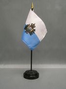 San Marino Miniature Flag