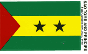 Sao Tome & Principe Flag Decal Sticker