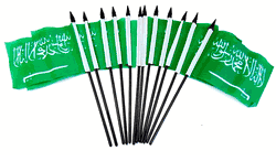 Saudi Arabia 4"x6" Polyester - 12 Per Pack