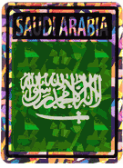 Saudi Arabia Vinyl Reflective Decal