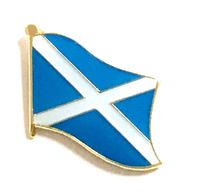 Scotland Cross Flag Lapel Pin - Single