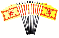 Scotland Lion 4"x6" Polyester - 12 Per Pack