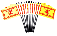 Scotland Lion 4"x6" Polyester - 12 Per Pack