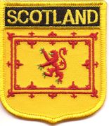 Scotland Lion Flag Shield Patch