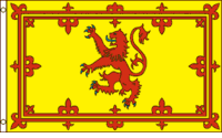 Scotland Rampant Lion 3x5 Nylon Flag - Imported