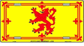 Scotland Rampant Lion Flag License Plate