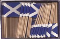 Scotland St. Andrew's Cross Flag Toothpicks