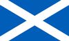 Scotland St. Andrews Cross<br>Polyester 3x5