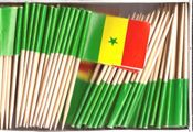 Senegal Flag Toothpicks