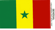 Senegal Flag Decal Sticker