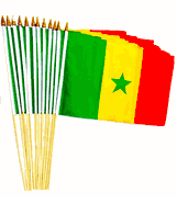 Senegal Flags 12" x 18"