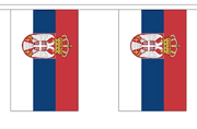 Serbia String Flag Bunting
