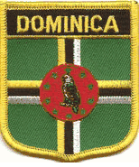 Shield Country Flag Patches