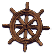 Ship Wheel Patch