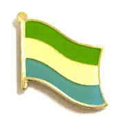 Sierra Leone Flag Lapel Pin - Single