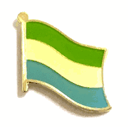 Sierra Leone Flag Lapel Pin - Single