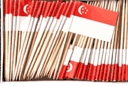 Singapore Flag Toothpicks