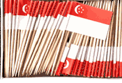 Singapore Flag Toothpicks