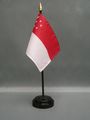 Singapore Miniature Flag
