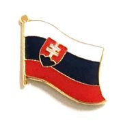 Slovakia Flag Lapel Pin - Single