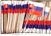 Slovakia Flag Toothpicks