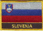 Slovenia Flag Patches with Name