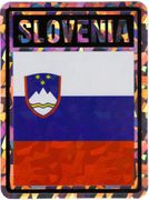 Slovenia Vinyl Reflective Decal