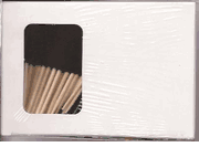 Solid Black Flag Toothpicks