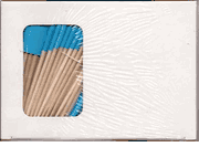 Solid Blue Flag Toothpicks