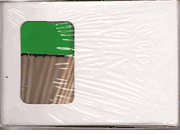 Solid Green Flag Toothpicks  