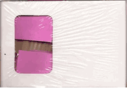 Solid Pink Flag Toothpicks  