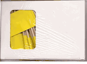 Solid Yellow Flag Toothpicks