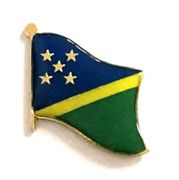 Solomon Islands Flag Lapel Pin - Single