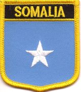 Somalia Flag Shield Patch