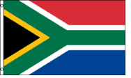 South Africa 3x5 Nylon Flag - Imported