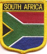 South Africa Flag Shield Patch
