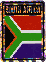 South Africa Vinyl Reflective Decal
