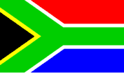 South African 3'x5' Nylon Flag