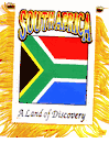 South African Car Windshield, Window or Mirror Mini Banner Flag - Style 2