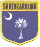 South Carolina Flag Patch - Shield