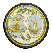 South Carolina State Seal Patch