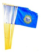 South Dakota 12" x 18" Miniature Stick Flags