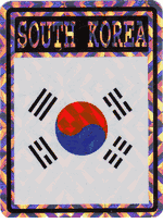 South Korea Vinyl Reflective Decal