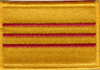 South Vietnam Flag Rectangle Patch