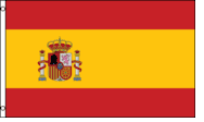 Spain 3x5 Nylon Flag - Imported