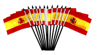 Spain 4"x6" Polyester - 12 Per Pack