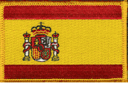 Spain Flag Patch - Rectangle