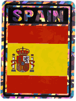 Spain Vinyl Reflective Decal